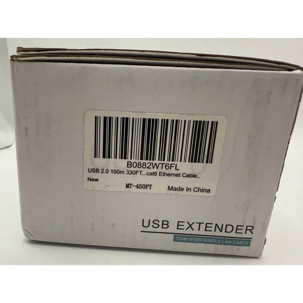 MT-VIKI USB 2.0 Extender 100M 330FT Over Single LAN Cable MT 450FT TX RX
